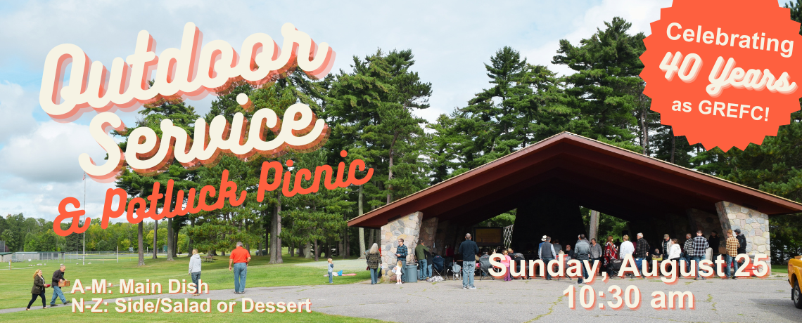 Outdoor Service & Potluck Picnic